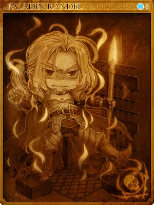 Arte de Carta Paladino Randel Selada