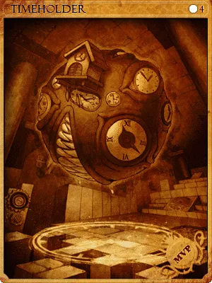 Arte de Carta Vigia do Tempo Selada