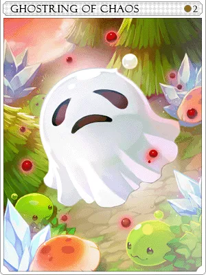 Arte de Carta Ghostring Caótico
