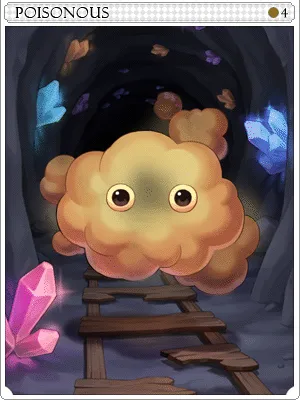 Arte de Carta Nuvem Nociva