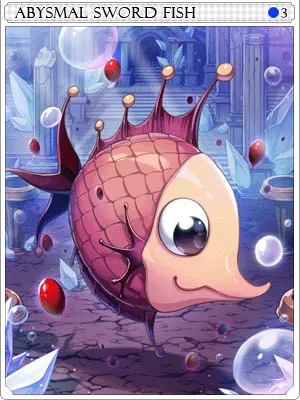 Arte de Carta Peixe Abismal