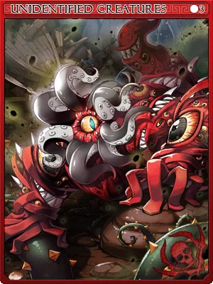 Arte de Carta Criatura Desconhecida