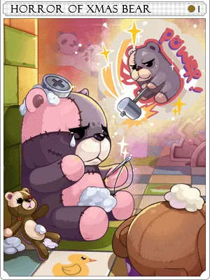 Arte de Carta Ursinho Abominável