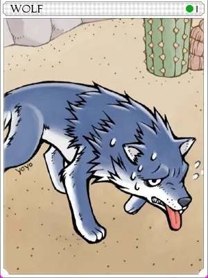 Arte de Carta Lobo