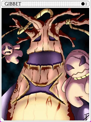 Arte de Carta Árvore Maldita