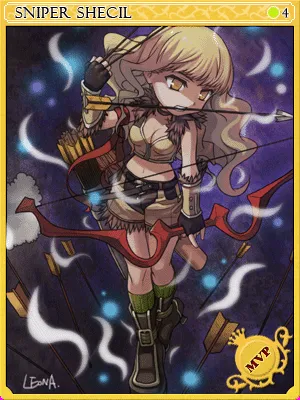 Arte de Carta Atiradora Cecil