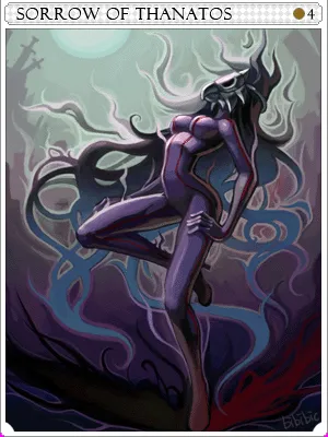 Arte de Carta Maero de Thanatos