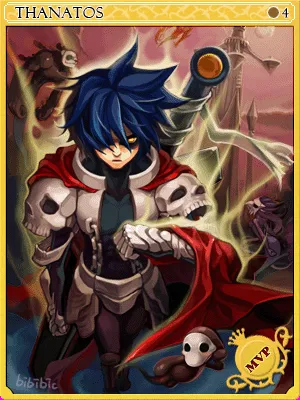 Arte de Carta Memória de Thanatos
