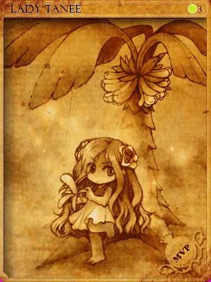 Arte de Carta Lady Tanee Selada