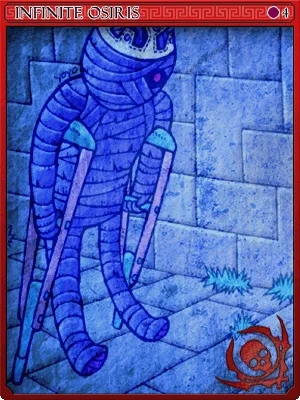 Arte de Carta Osíris Espacial