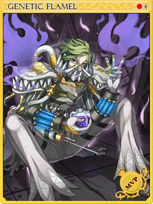 Arte de Carta Bioquímico Flamel