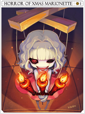 Arte de Carta Marionete Demoníaca