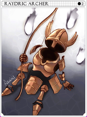 Arte de Carta Raydric Arqueiro