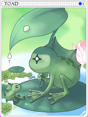 Arte de Carta Sapo-Cururu
