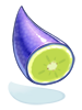 Ilustração de Cauda de Pitaya Azul
