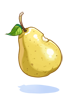 Ilustração de Fruta Presa