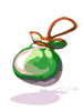 Ilustração de Bolsa Verde de joias