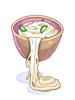 Ilustração de Macarrão Alho e Óleo