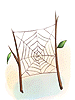 Ilustração de Teia de Aranha
