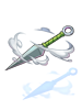 Ilustração de Kunai Imaterial