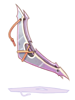 Ilustração de Shuriken Alado Huuma