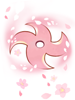 Ilustração de Shuriken de Pétalas [2]