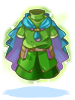 Ilustração de Túnica Esmeralda [1]