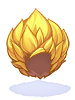 Ilustração de [Visual] Cabelo de Super Saiadim