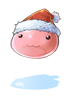 Ilustração de Balão de Poring Natalino