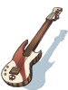 Ilustração de Guitarra Gloriosa