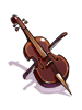 Ilustração de Violino do Éden I