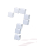 Ilustração de [Visual] Interrogação Prateada
