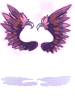Ilustração de [Visual] Asas de Pavão Roxo