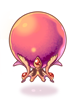 Ilustração de Orbe Vermelho