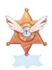 Ilustração de Medalha de Morto