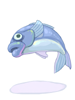 Ilustração de Peixe Azul