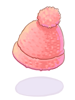 Ilustração de Gorro Rosa