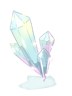 Ilustração de Cristal Brilhante
