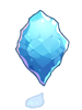 Ilustração de Cristal Puro de Energia
