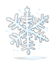 Ilustração de Floco de Neve