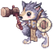 Elusive Dark Hammer Kobold